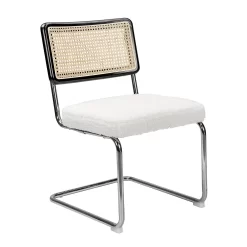 Rory Rattan Back Dining Chair - Set Of 2 - Cream -Furniture Sale Store 13644185 9824997056663758