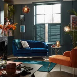 Lucie Asymmetric 2 Seater Sofa - Midnight -Furniture Sale Store 13644192 1395003705578275