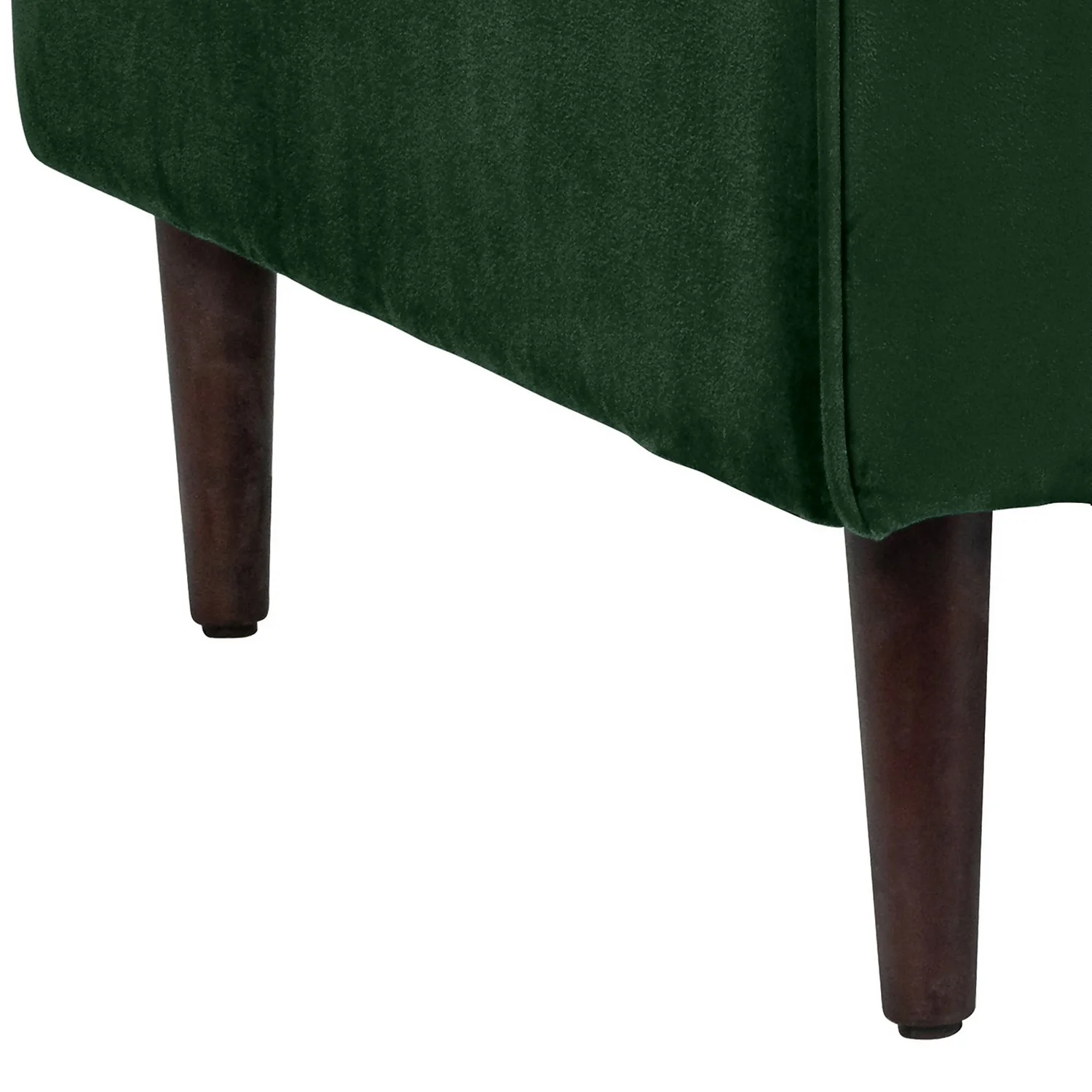 Draper Velvet 2 Seater Sofa In A Box - Green 8 Draper Velvet 2 Seater Sofa In A Box - Green - Image 8