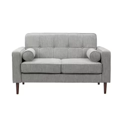 Draper Woven Fabric 2 Seater Sofa In A Box - Grey -Furniture Sale Store 13646006 6504978299647154