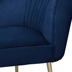Gigi Velvet Chaise Longue - Midnight -Furniture Sale Store 13698290 1174975247939691