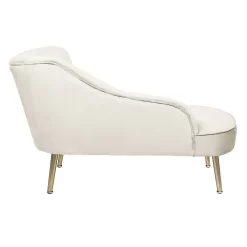 Gigi Velvet Chaise Longue - Cream 10 Gigi Velvet Chaise Longue - Cream -Furniture Sale Store 13698291 7894975247576052