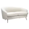 Lucie Asymmetric 2 Seater Sofa - Boucle