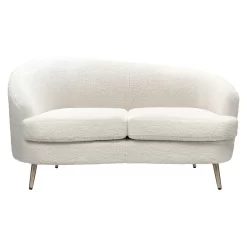 Lucie Asymmetric 2 Seater Sofa - Boucle -Furniture Sale Store 13863934 4835004227790540