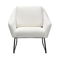 Evelyn Metal Frame Chair - Boucle -Furniture Sale Store 13863937 1374978553698266