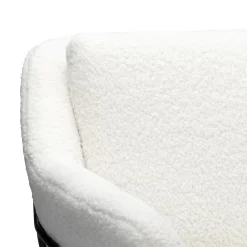 Evelyn Metal Frame Chair - Boucle -Furniture Sale Store 13863937 6384978553765994