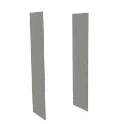 House Beautiful End Panel (Pair) Realm - Matt Grey