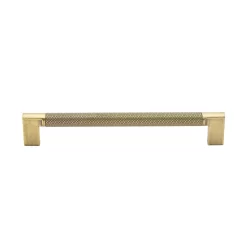 Knurled Vintage Gold Bar Handle