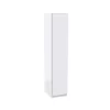 House Beautiful Escape Single Wardrobe, White Carcass - Gloss White Handleless Door (W) 450mm X (H) 2196mm