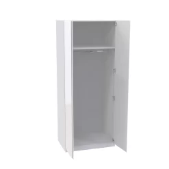House Beautiful Escape Double Wardrobe, White Carcass - Gloss White Handleless Doors (W) 900mm X (H) 2196mm 7 House Beautiful Escape Double Wardrobe, White Carcass - Gloss White Handleless Doors (W) 900mm X (H) 2196mm -Furniture Sale Store 13999838 2515005572213810