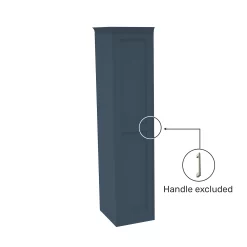 House Beautiful Realm Fitted Look Single Wardrobe, Grey Carcass - Navy Blue Shaker Door (W) 551mm X (H) 2256mm 7 House Beautiful Realm Fitted Look Single Wardrobe, Grey Carcass - Navy Blue Shaker Door (W) 551mm X (H) 2256mm -Furniture Sale Store 13999952 1695005586491956